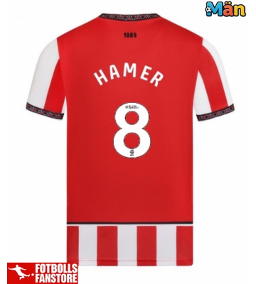 Sheffield United Gustavo Hamer #8 Hemmatröja 2025-26 Kortärmad